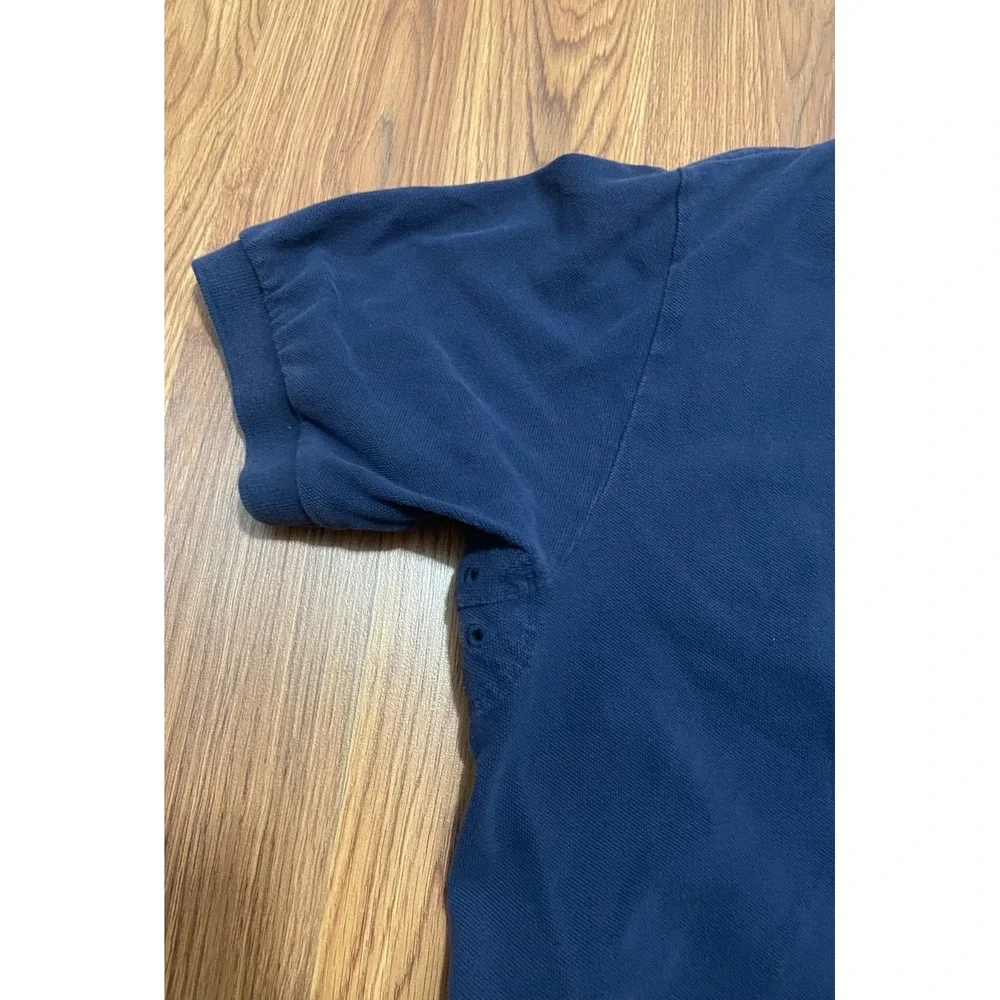 Polo Ralph Lauren Polo Shirt Mens Extra Large Diagonal Sash Multi Pony Navy